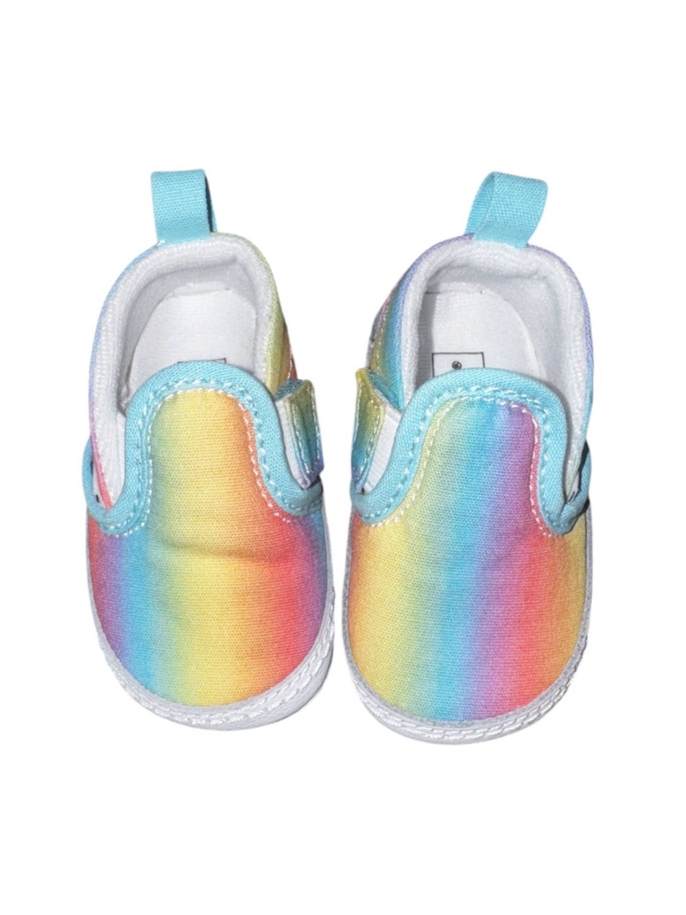 Vans Infant Slip-On V Crib Rainbow Shoes